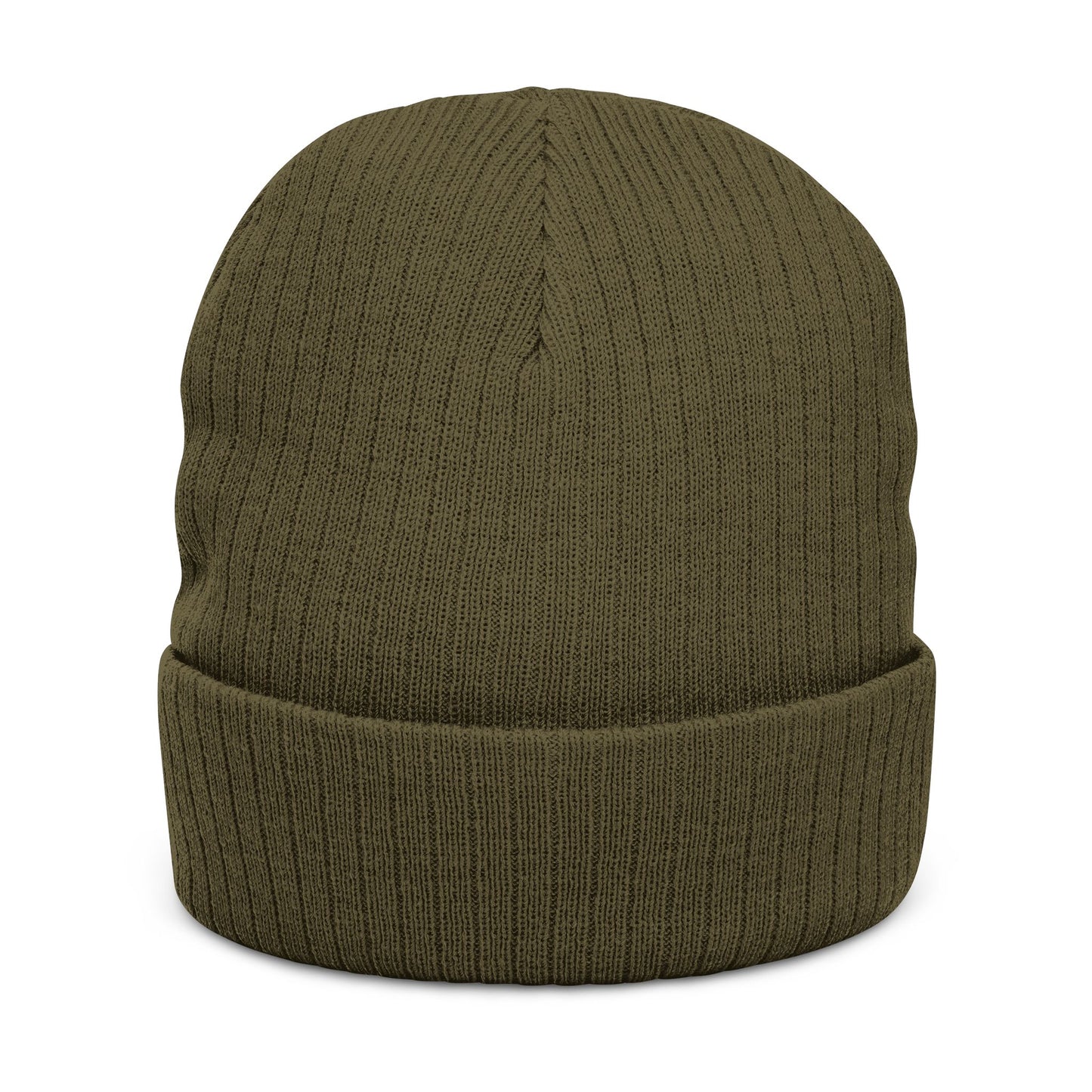 The Boards Embroidered Ribbed Beanie — Snowboard Culture Knit Hat