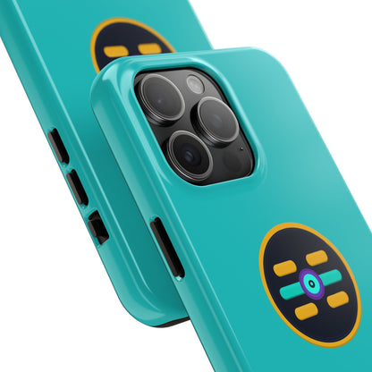 The Boards Tough Phone Case — Minimal Geometric Crest