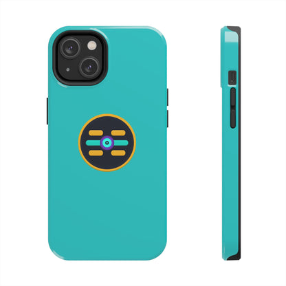 The Boards Tough Phone Case — Minimal Geometric Crest