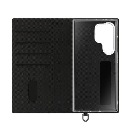 Unboards Cosmic Flip Case — Retro Space Tech Wallet Cover