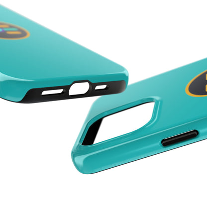 The Boards Tough Phone Case — Minimal Geometric Crest
