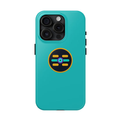The Boards Tough Phone Case — Minimal Geometric Crest