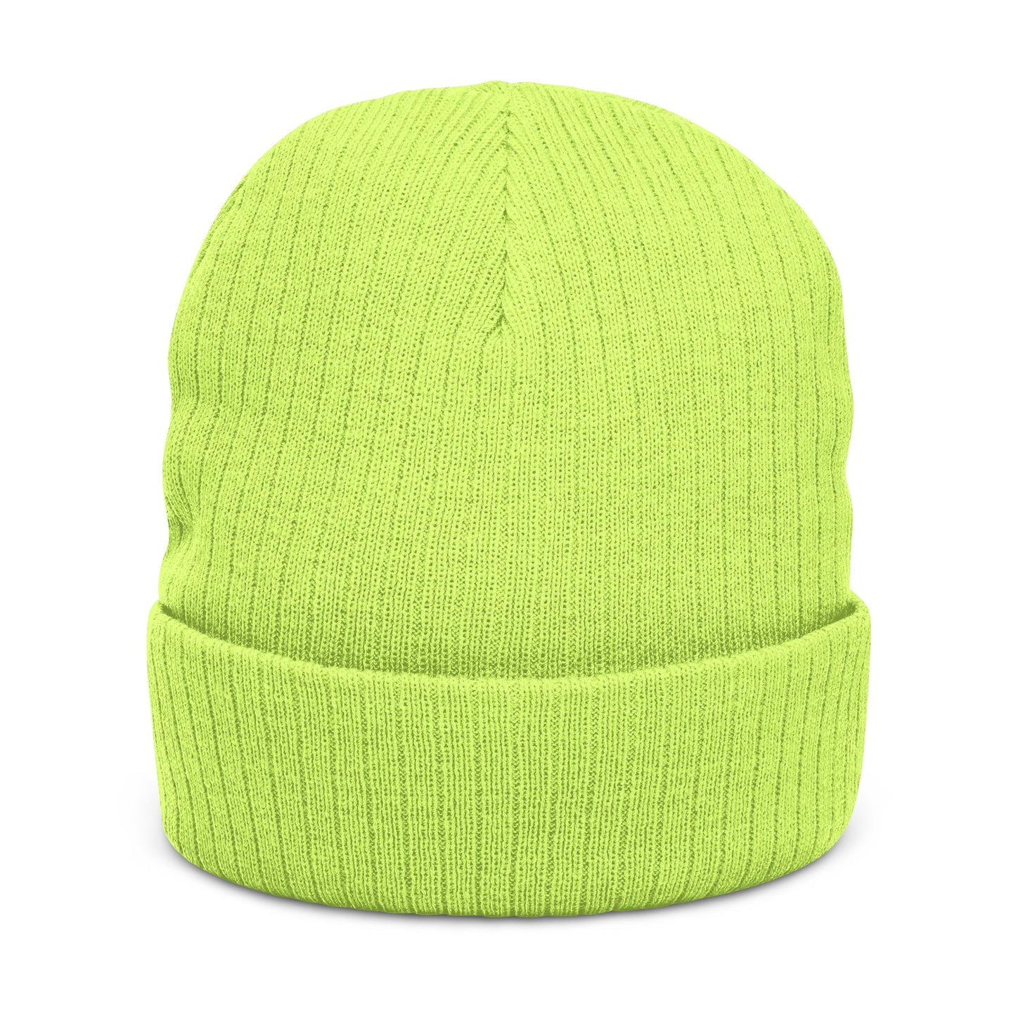 The Boards Embroidered Ribbed Beanie — Snowboard Culture Knit Hat