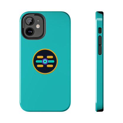The Boards Tough Phone Case — Minimal Geometric Crest