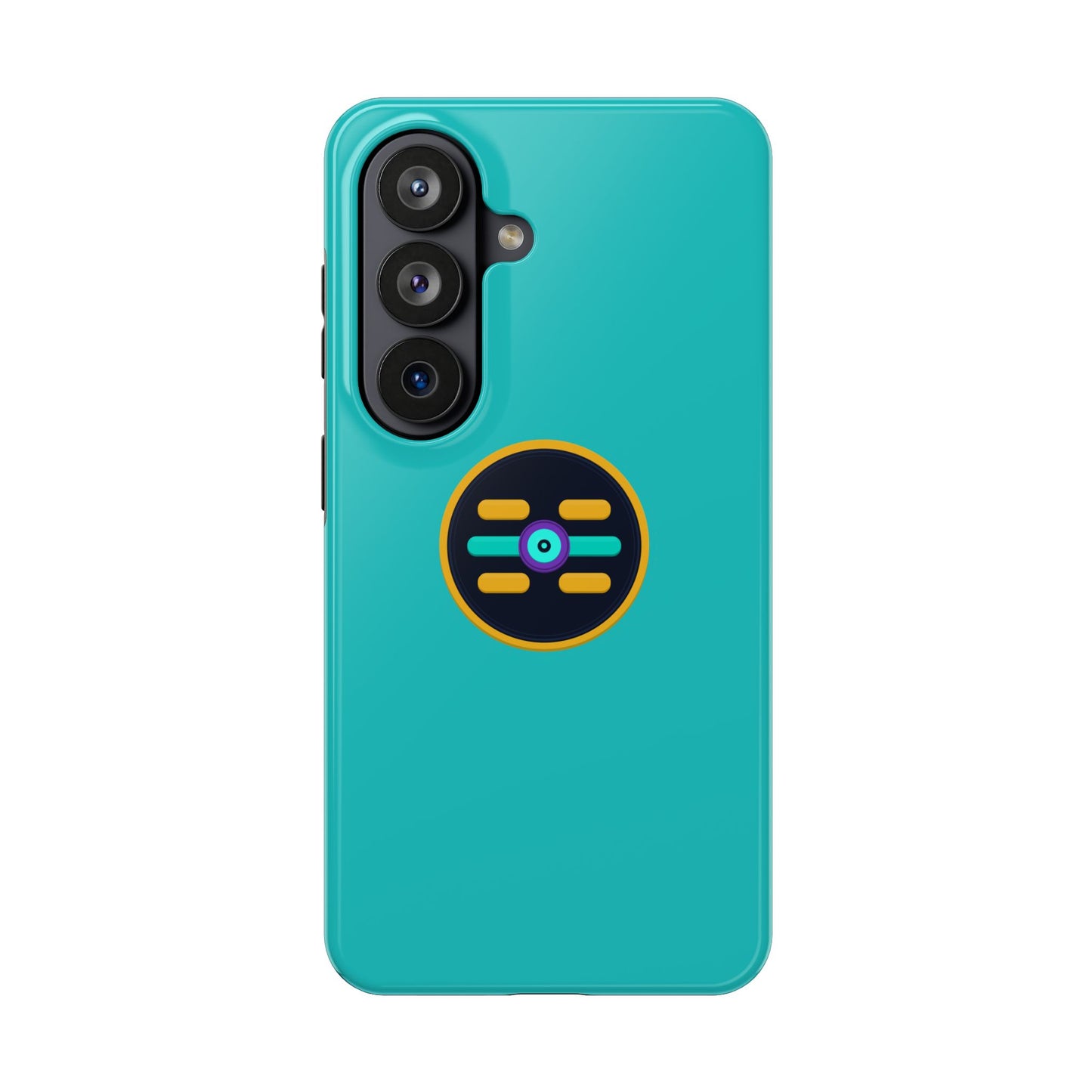 The Boards Tough Phone Case — Minimal Geometric Crest