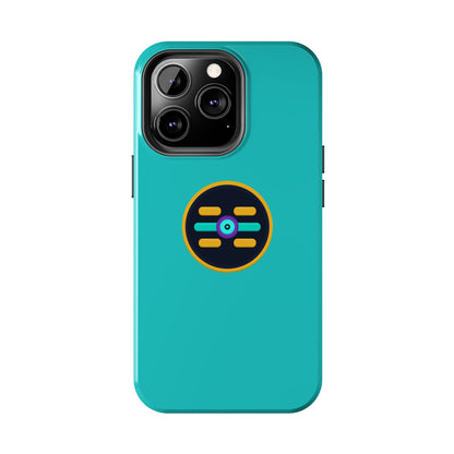 The Boards Tough Phone Case — Minimal Geometric Crest
