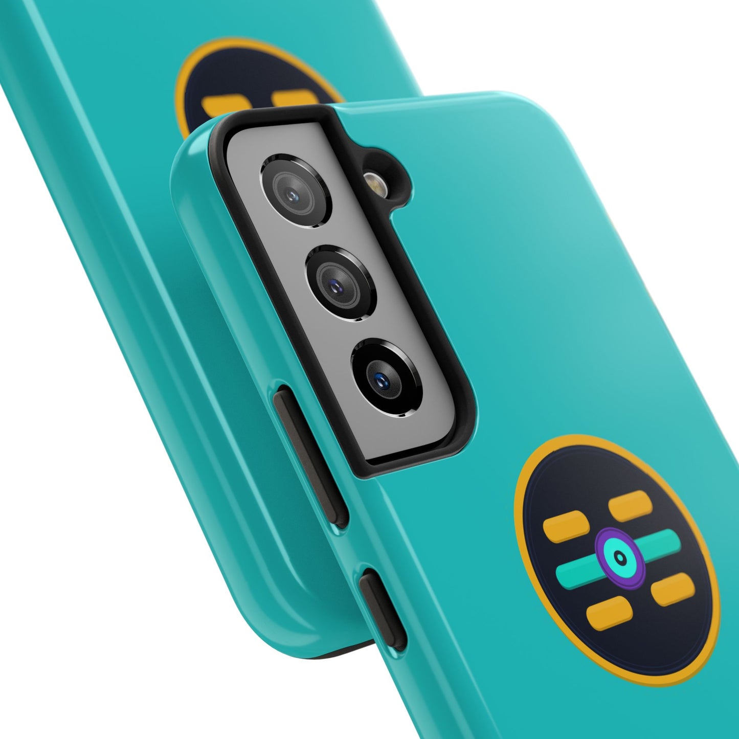 The Boards Tough Phone Case — Minimal Geometric Crest