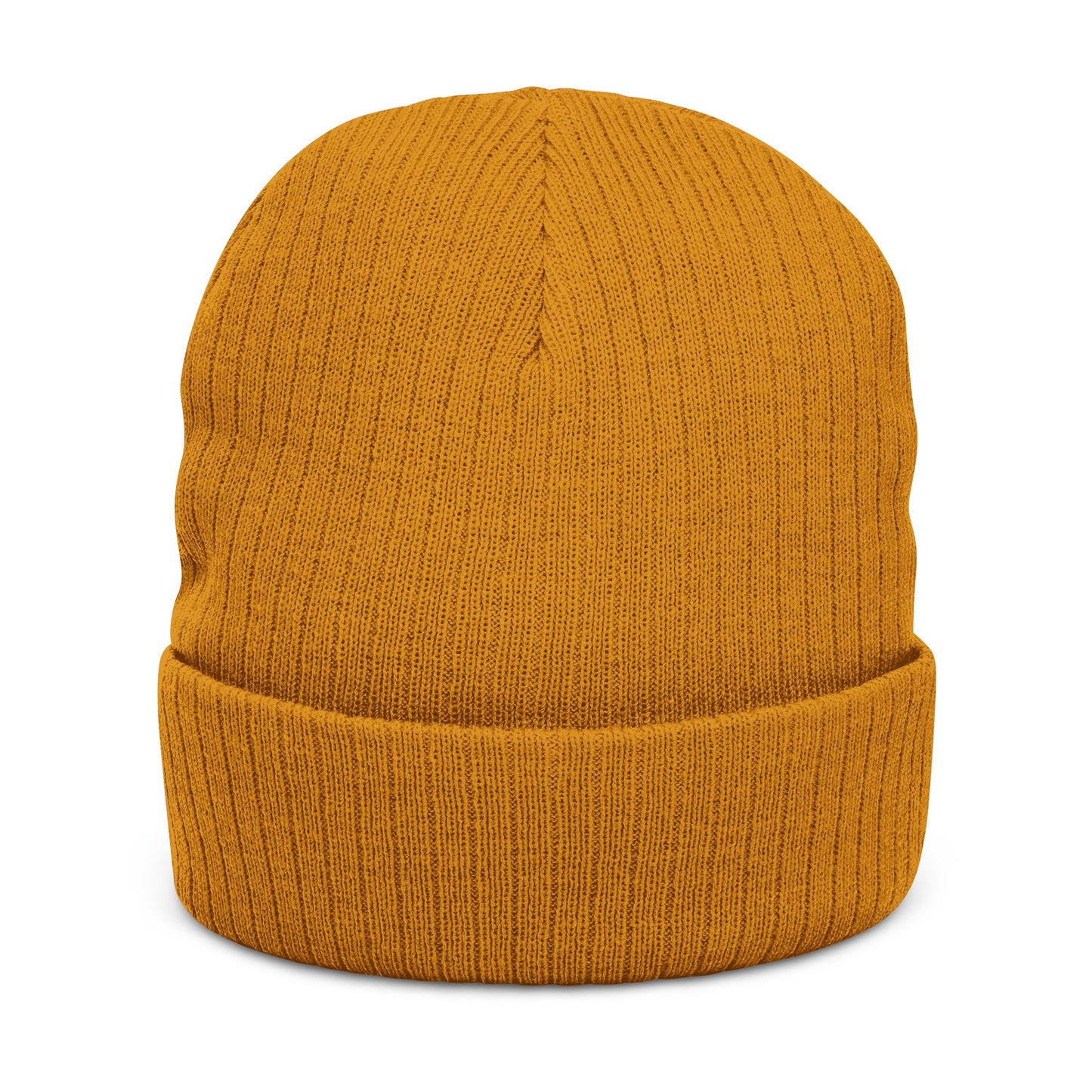 The Boards Embroidered Ribbed Beanie — Snowboard Culture Knit Hat