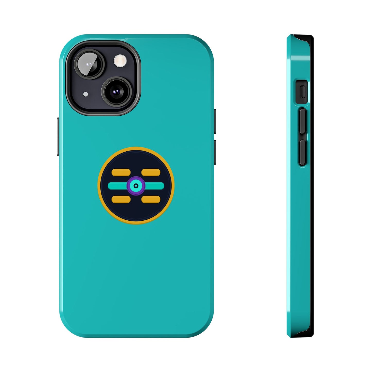 The Boards Tough Phone Case — Minimal Geometric Crest