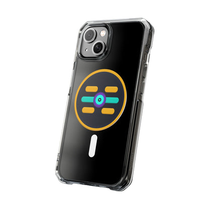 The Boards Shop Clear Magnetic Phone Case with Colorful Retro Pop Socket