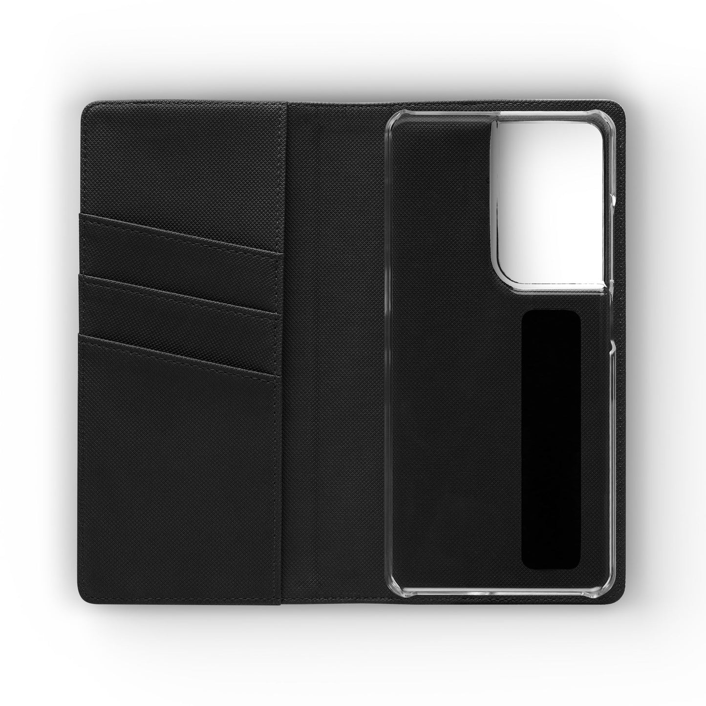 Unboards Cosmic Flip Case — Retro Space Tech Wallet Cover