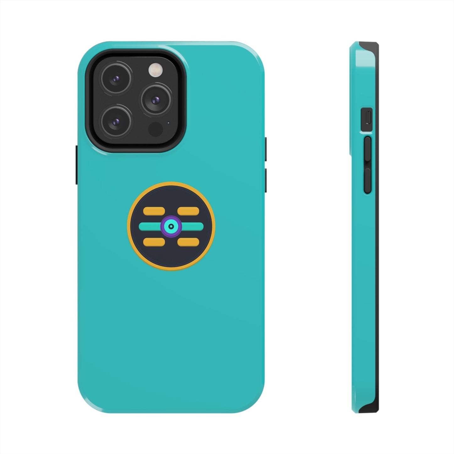 The Boards Tough Phone Case — Minimal Geometric Crest