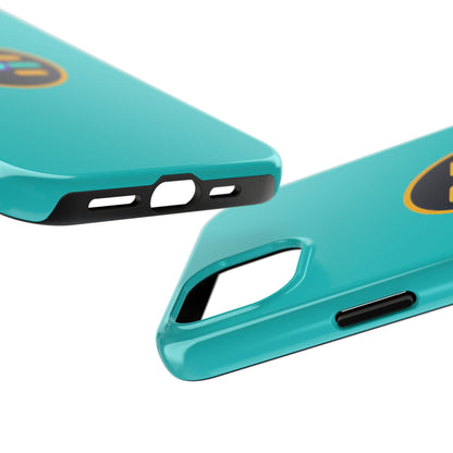 The Boards Tough Phone Case — Minimal Geometric Crest