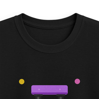 Kids Skateboard "Unboard School" Tee — Cute Back-to-School Graphic Shirt