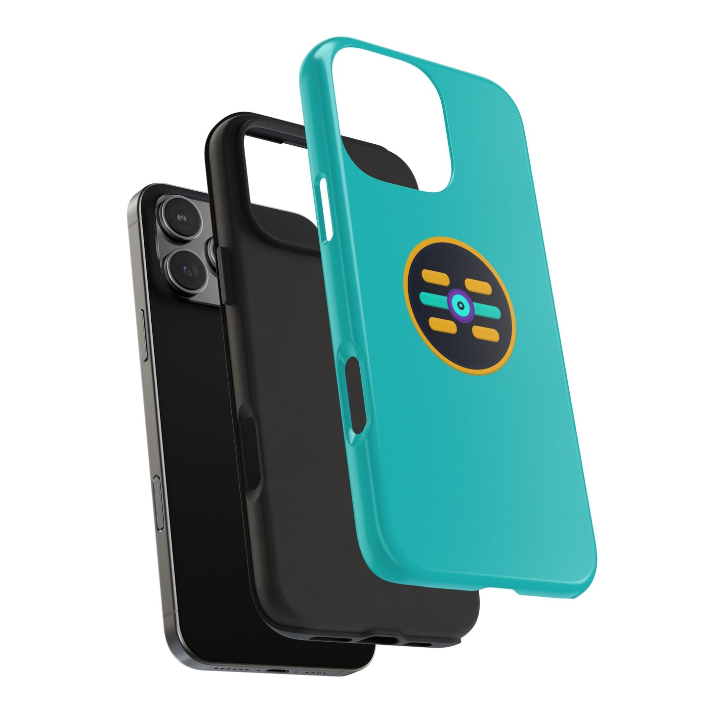 The Boards Tough Phone Case — Minimal Geometric Crest