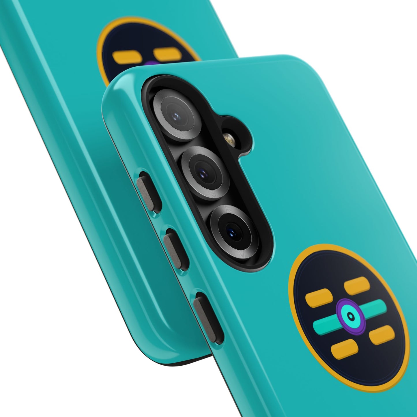 The Boards Tough Phone Case — Minimal Geometric Crest
