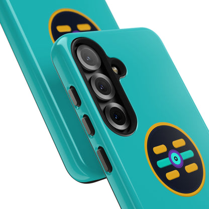 The Boards Tough Phone Case — Minimal Geometric Crest
