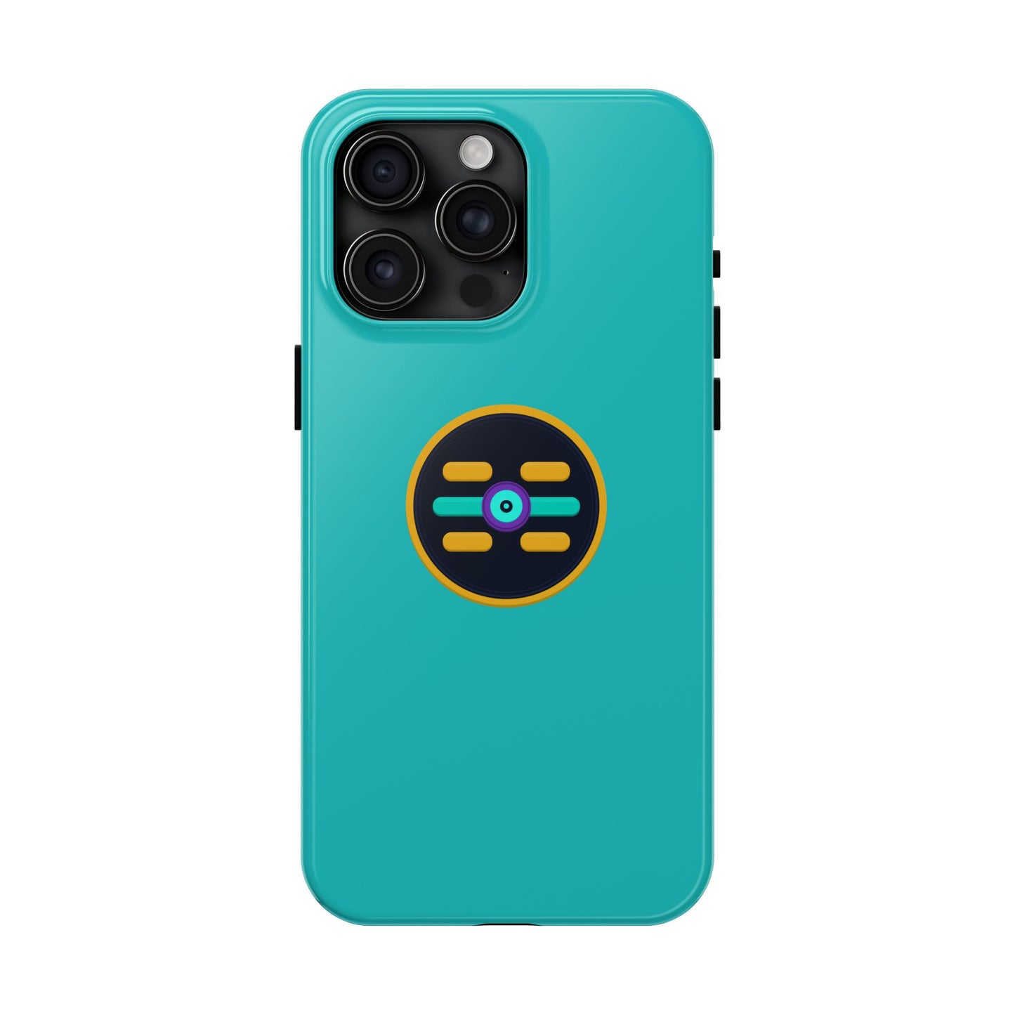 The Boards Tough Phone Case — Minimal Geometric Crest