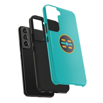 The Boards Tough Phone Case — Minimal Geometric Crest