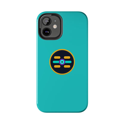 The Boards Tough Phone Case — Minimal Geometric Crest