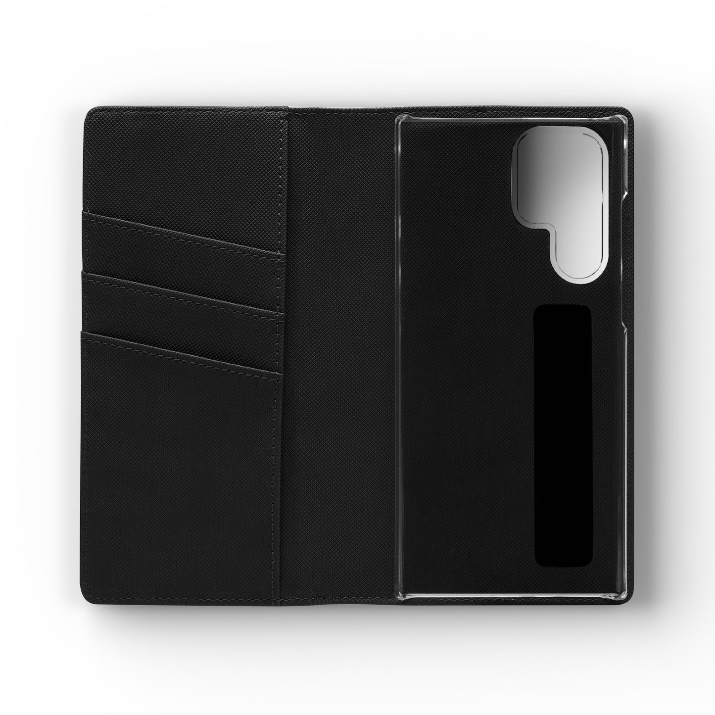 Unboards Cosmic Flip Case — Retro Space Tech Wallet Cover