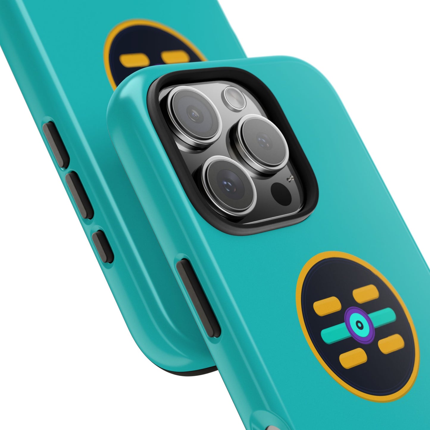 The Boards Tough Phone Case — Minimal Geometric Crest