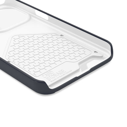 Blaise Series Wallet Phone Case — Retro Geometric Target