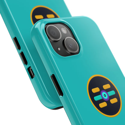 The Boards Tough Phone Case — Minimal Geometric Crest