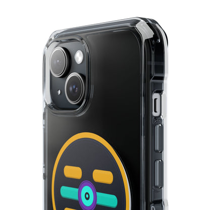 The Boards Shop Clear Magnetic Phone Case with Colorful Retro Pop Socket