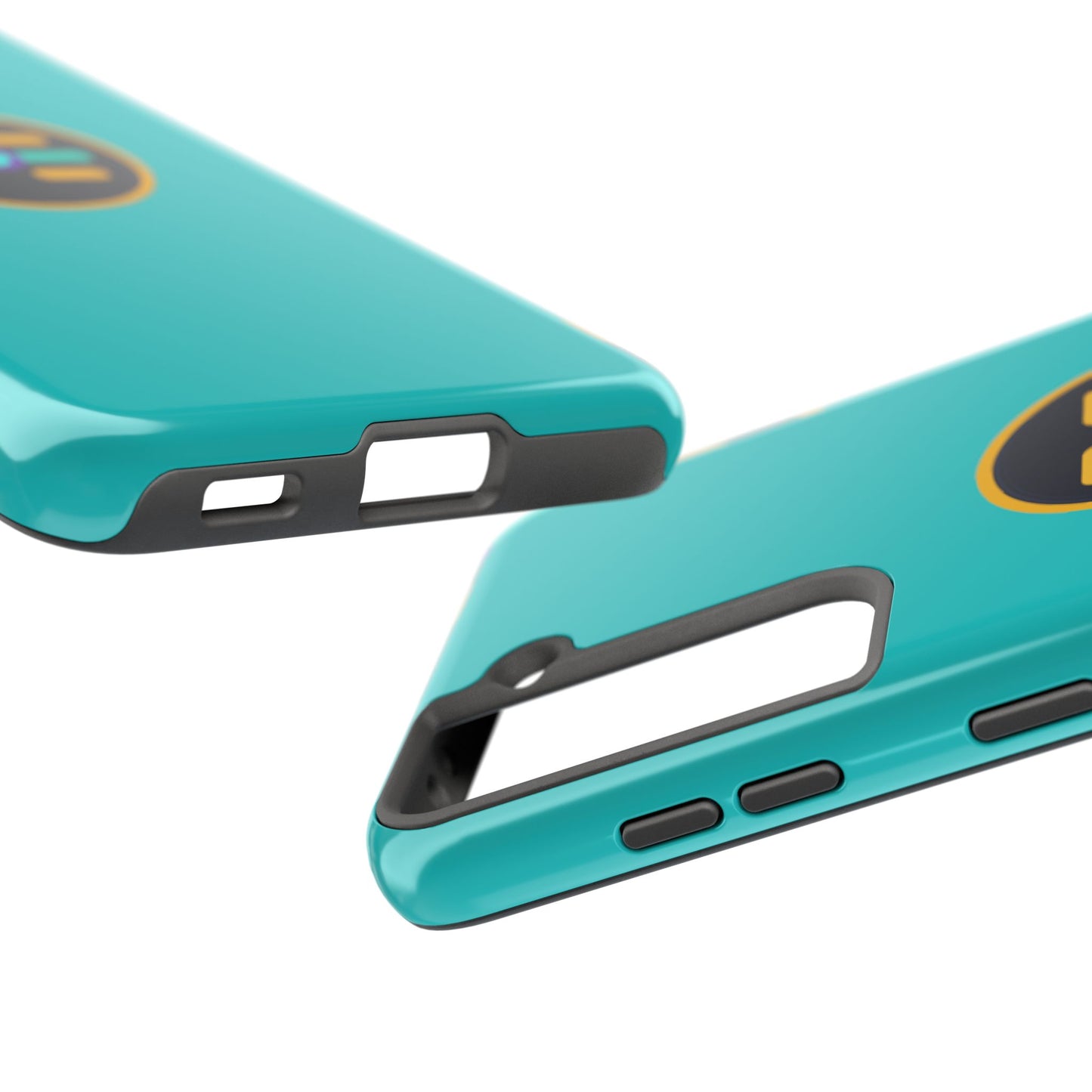 The Boards Tough Phone Case — Minimal Geometric Crest