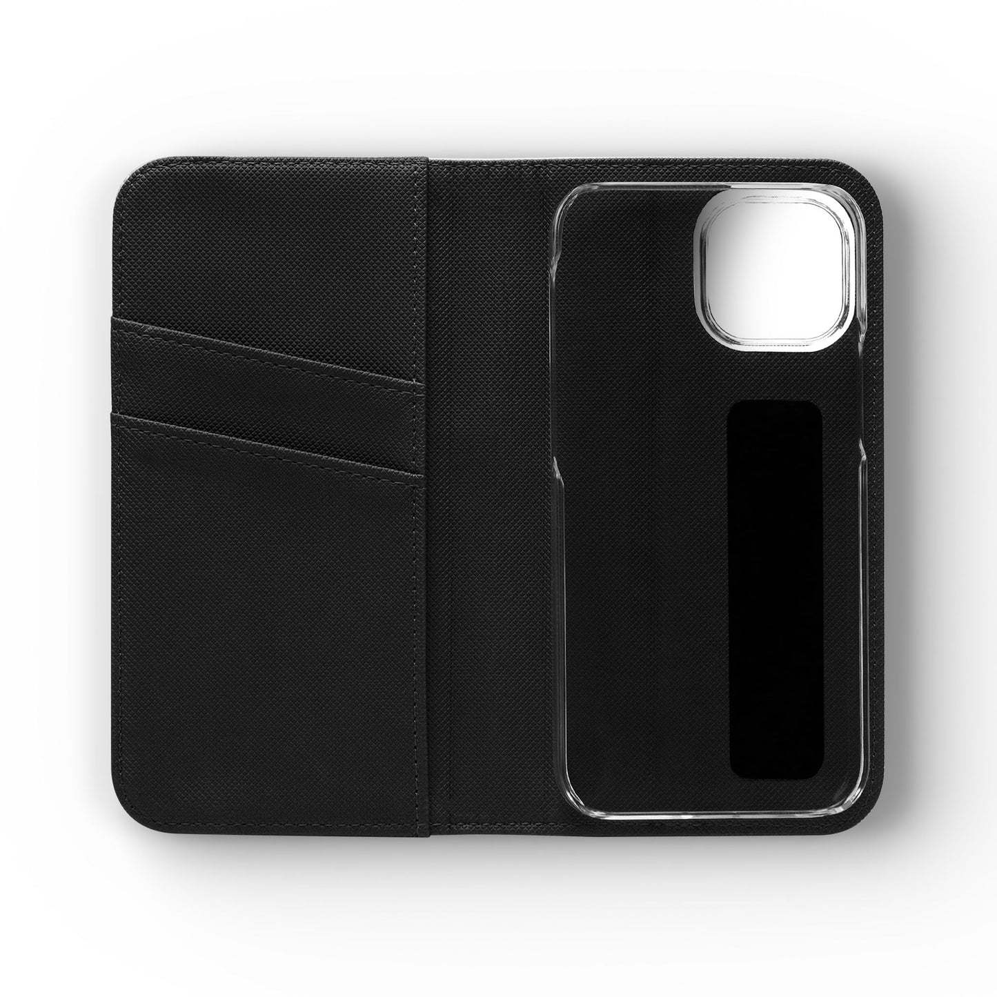 Unboards Cosmic Flip Case — Retro Space Tech Wallet Cover