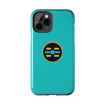 The Boards Tough Phone Case — Minimal Geometric Crest