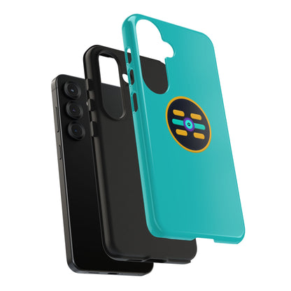 The Boards Tough Phone Case — Minimal Geometric Crest