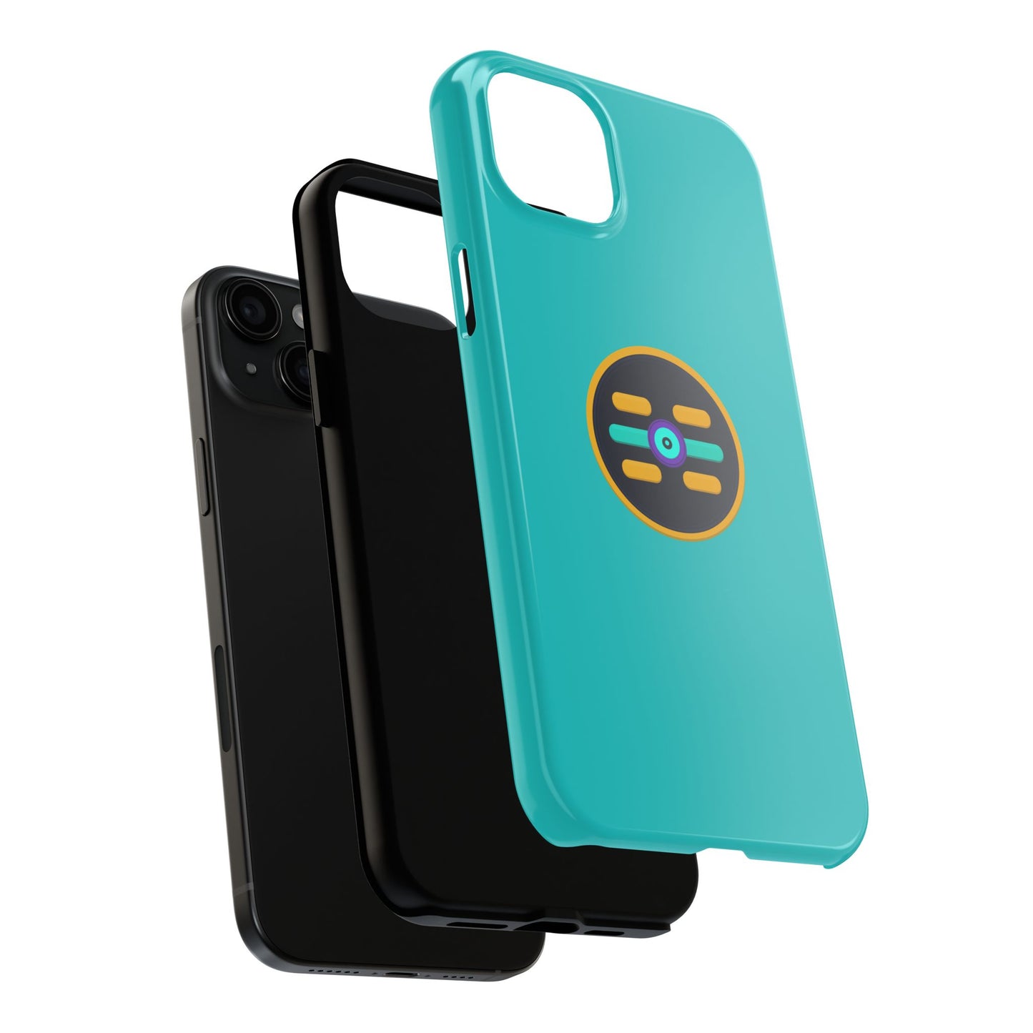 The Boards Tough Phone Case — Minimal Geometric Crest