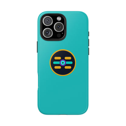 The Boards Tough Phone Case — Minimal Geometric Crest