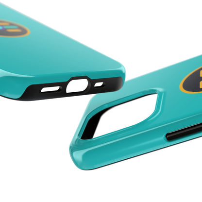 The Boards Tough Phone Case — Minimal Geometric Crest