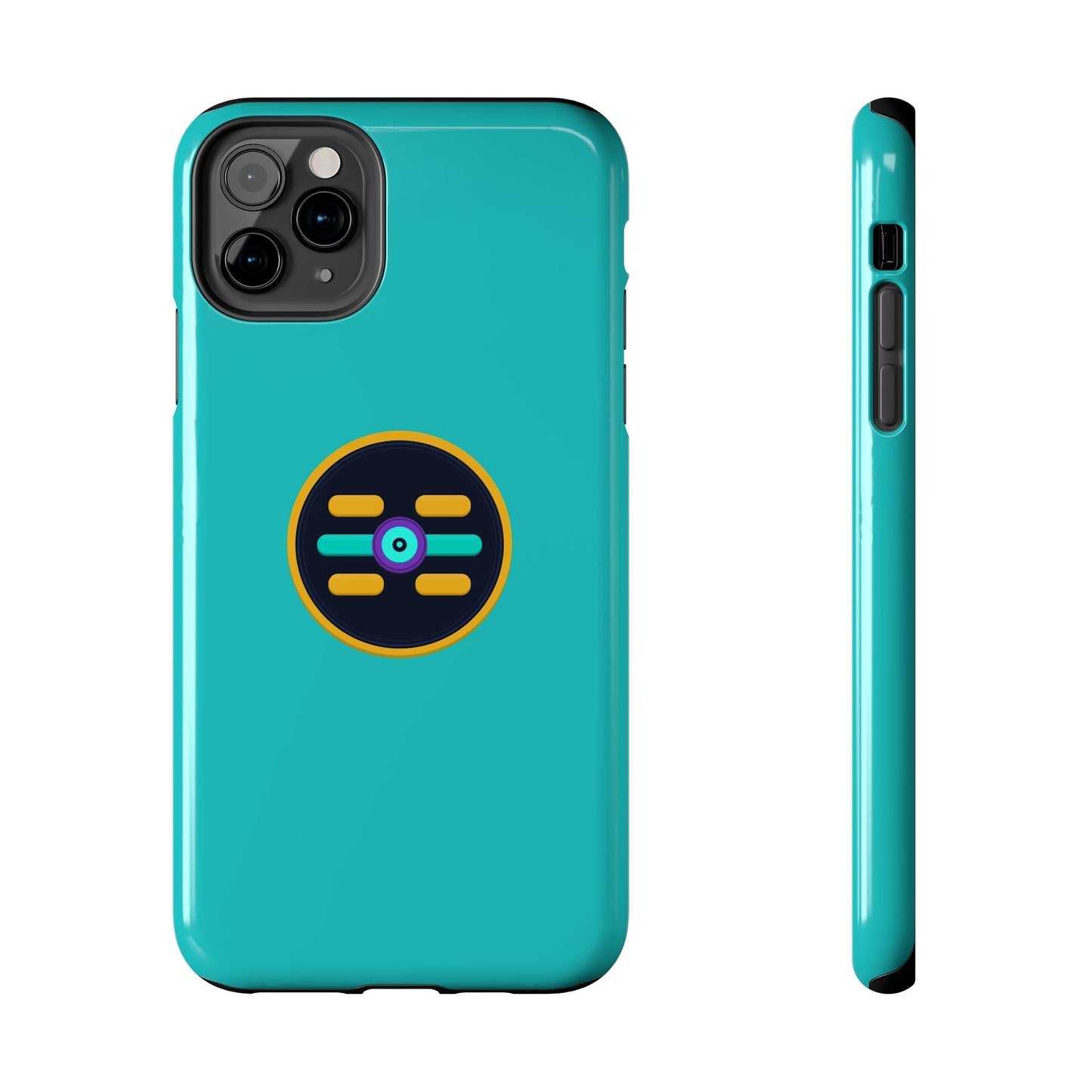 The Boards Tough Phone Case — Minimal Geometric Crest