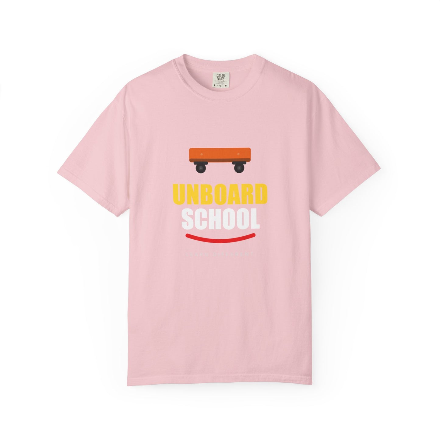 Unboard Skateboard T‑Shirt — Minimal Retro Skate Graphic Tee