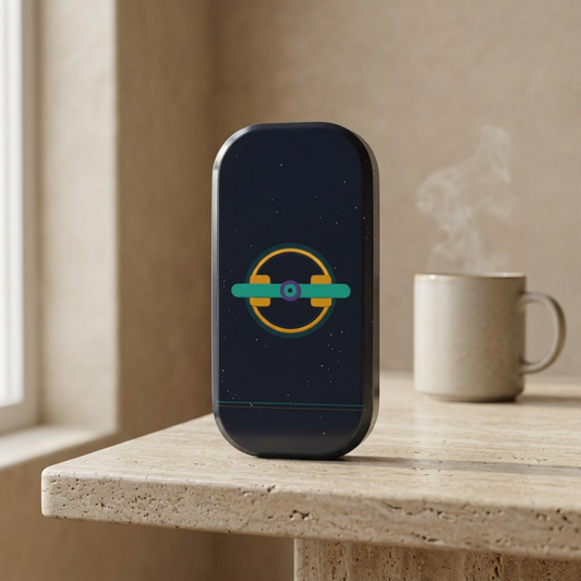 The Boards Clickit Phone Stand – Minimal Space Age Grip Stand for Smartphones