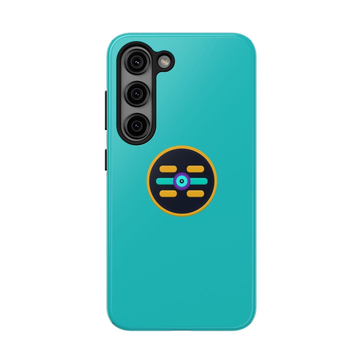 The Boards Tough Phone Case — Minimal Geometric Crest