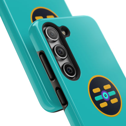 The Boards Tough Phone Case — Minimal Geometric Crest