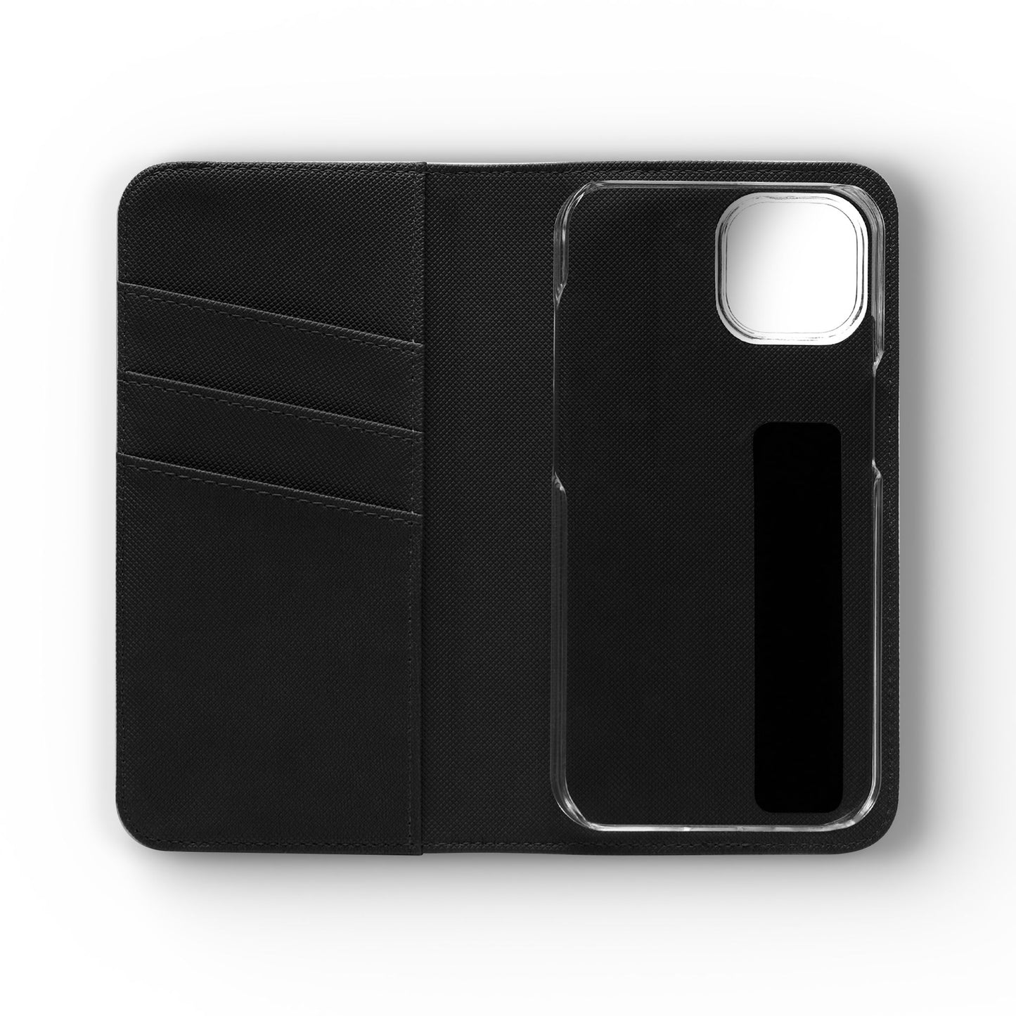Unboards Cosmic Flip Case — Retro Space Tech Wallet Cover