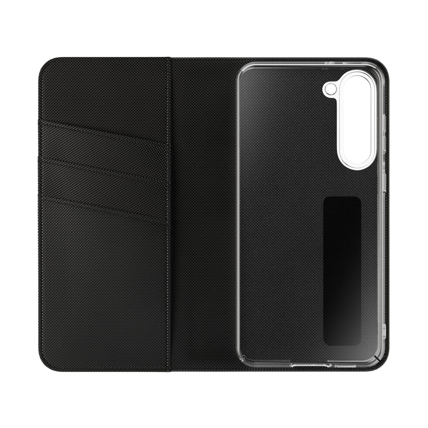 Unboards Cosmic Flip Case — Retro Space Tech Wallet Cover