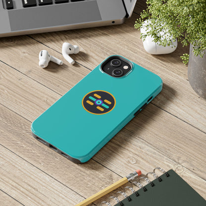 The Boards Tough Phone Case — Minimal Geometric Crest