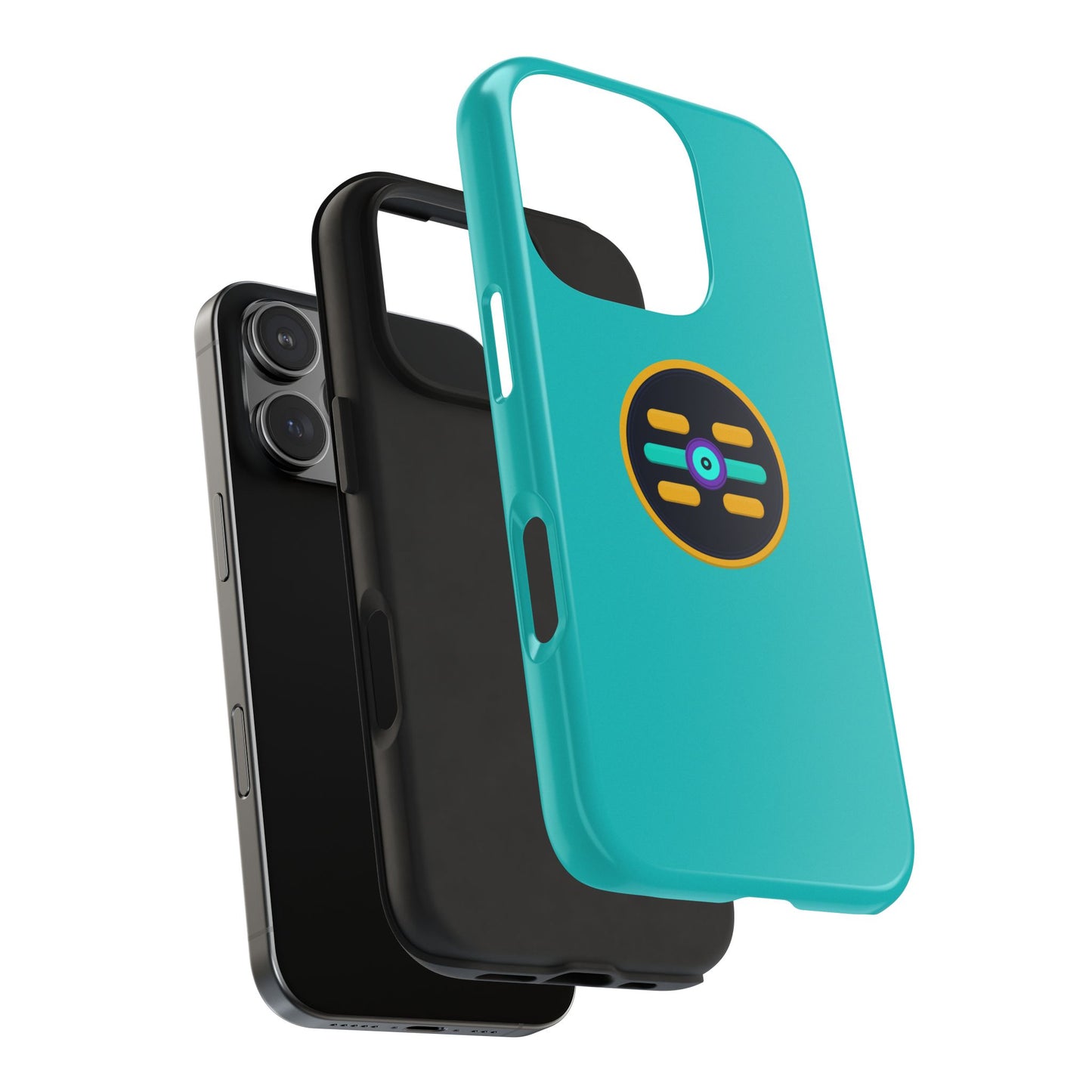 The Boards Tough Phone Case — Minimal Geometric Crest