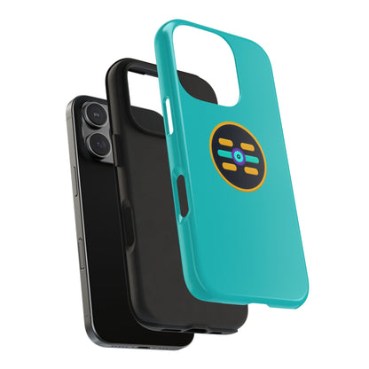 The Boards Tough Phone Case — Minimal Geometric Crest