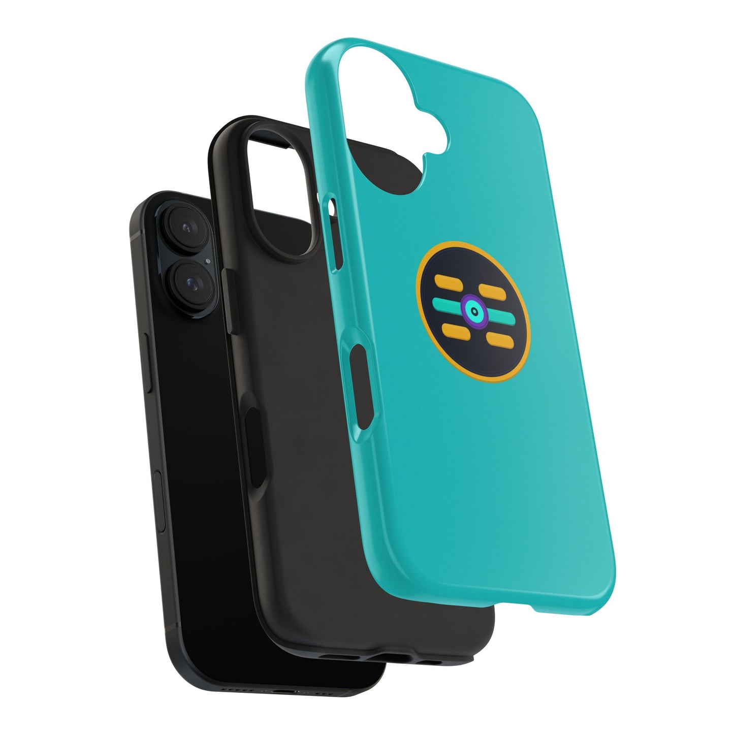 The Boards Tough Phone Case — Minimal Geometric Crest