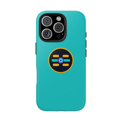 The Boards Tough Phone Case — Minimal Geometric Crest