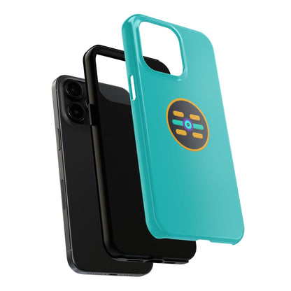 The Boards Tough Phone Case — Minimal Geometric Crest