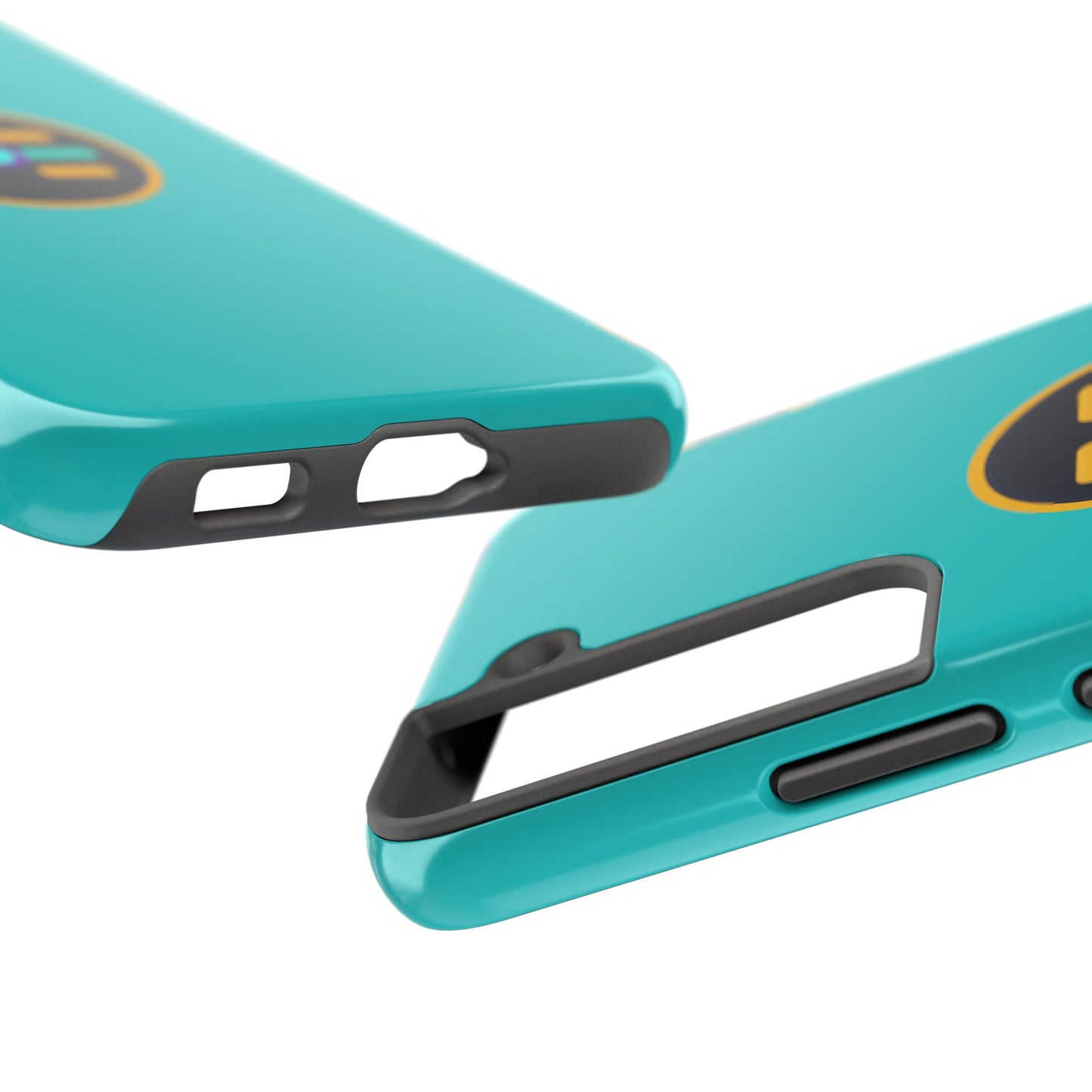 The Boards Tough Phone Case — Minimal Geometric Crest